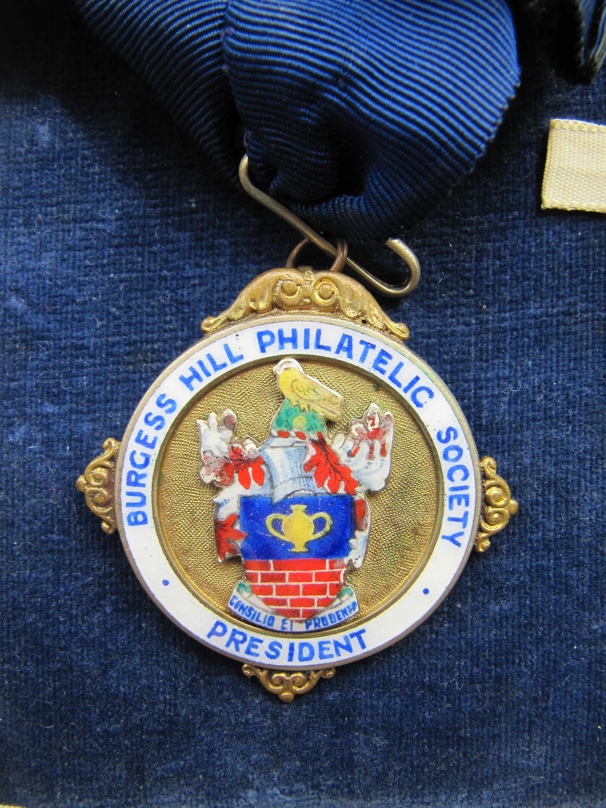 The Mid Sussex Philatelic Society President's medal